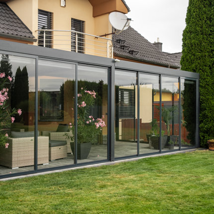 Inspirace ARTOSI GLASS – przesuwny ramowy system oszklenia
