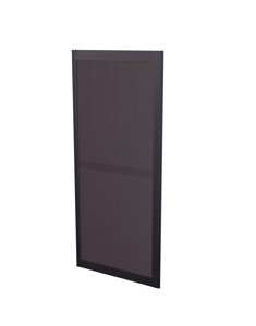 panel z tkaniną